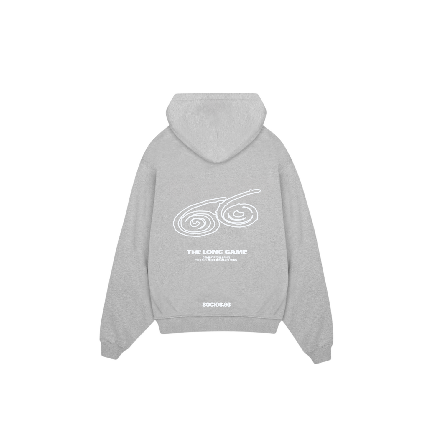 Long Game Hoodie Grey